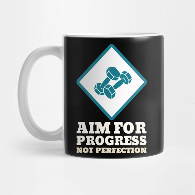 Workout Motivation | Aim for progress not perfection by GymLife.MyLife
